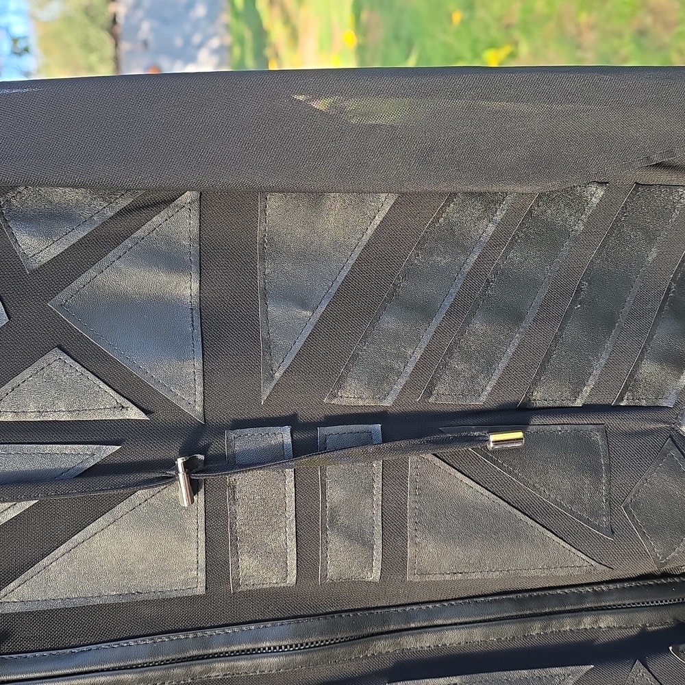 Just B Black Geometric Patterned Jacket - image 4